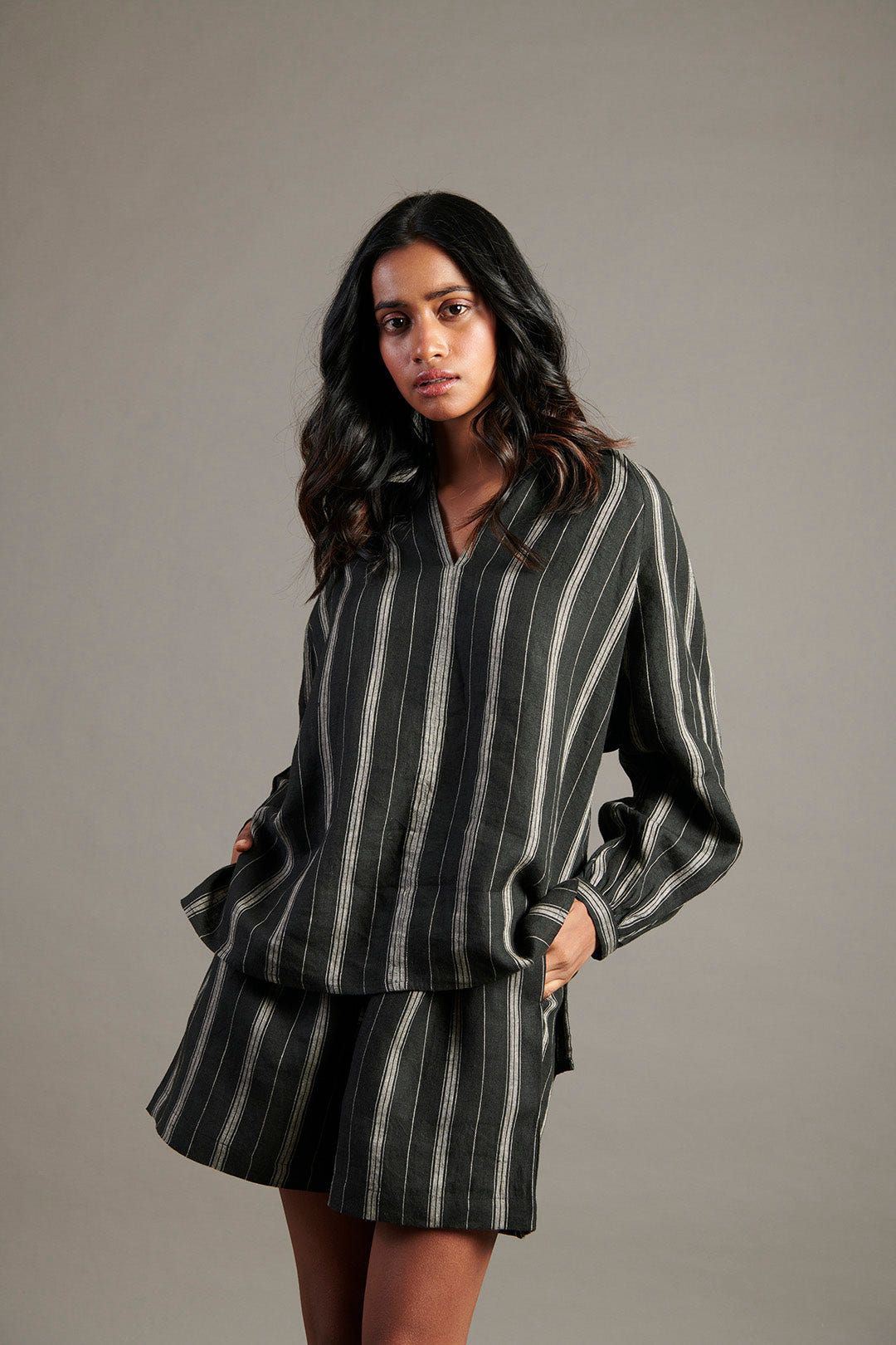 Dhaari Linen Billow Top - Sale - image 7