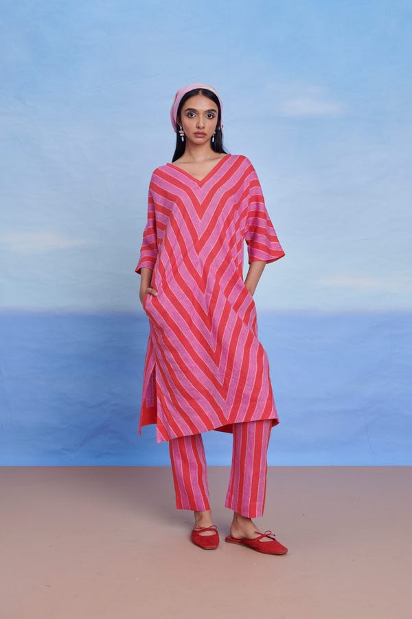Saphed — Amalfi Linen Slim Pants - Sale