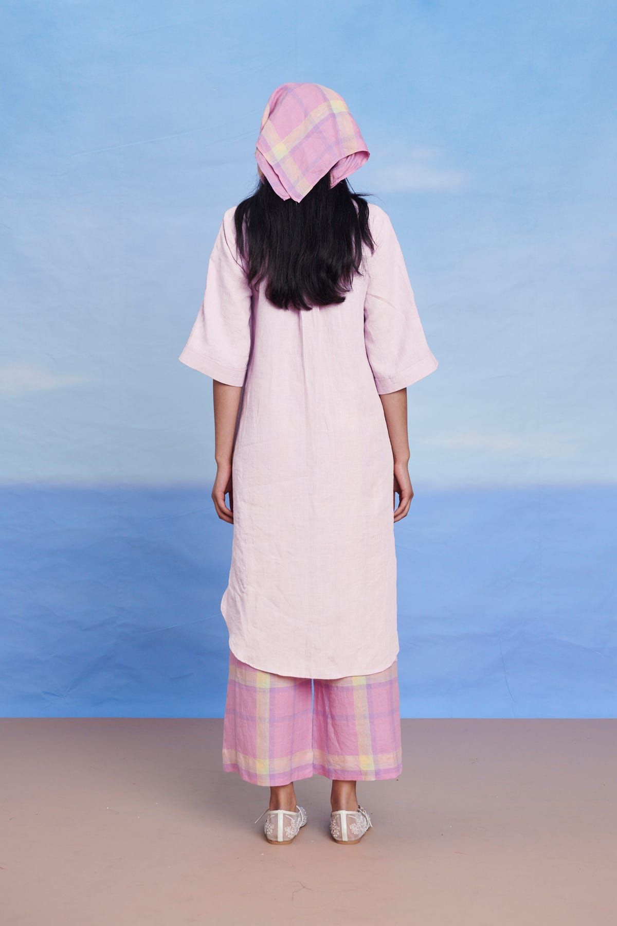 Fleur Linen Women's Shirt Kurta - image 3