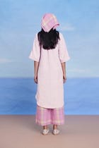 Fleur Linen Women's Shirt Kurta view 3