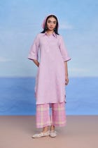 Cassata Linen Palazzo Pants - Sale view 3