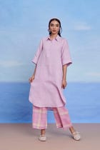 Cassata Linen Palazzo Pants - Sale view 5