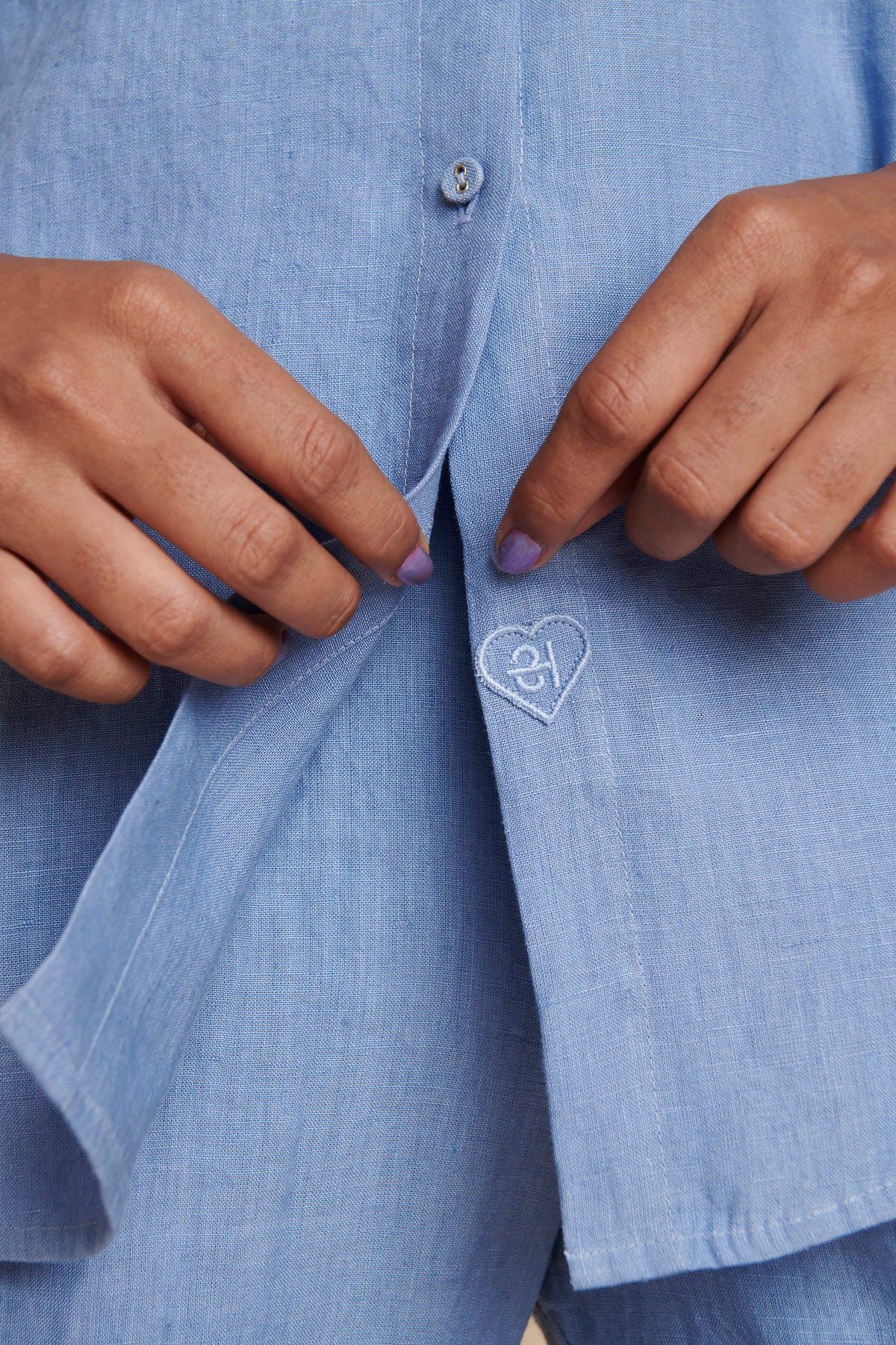 Ashwem Linen Oversized Flared Shirt - Sale - image 8