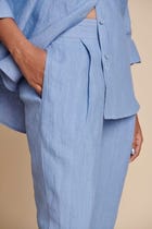Ashwem Linen Oversized Flared Shirt - Sale view 9