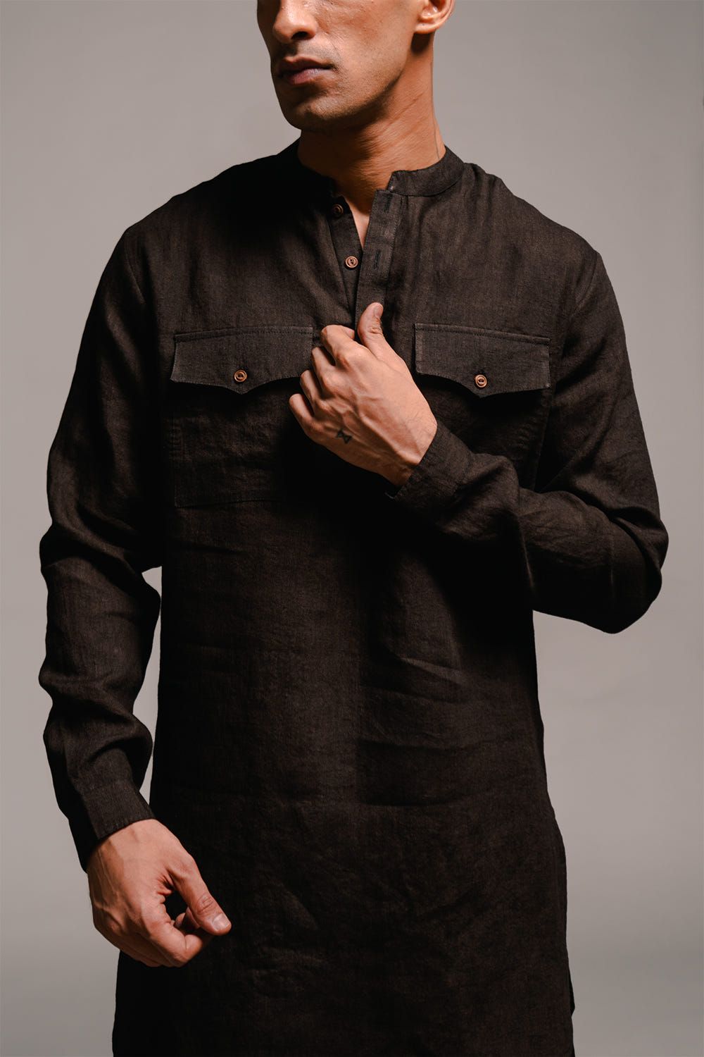 Kohl Co-Linen Men's Saif Kurta Set - image 5
