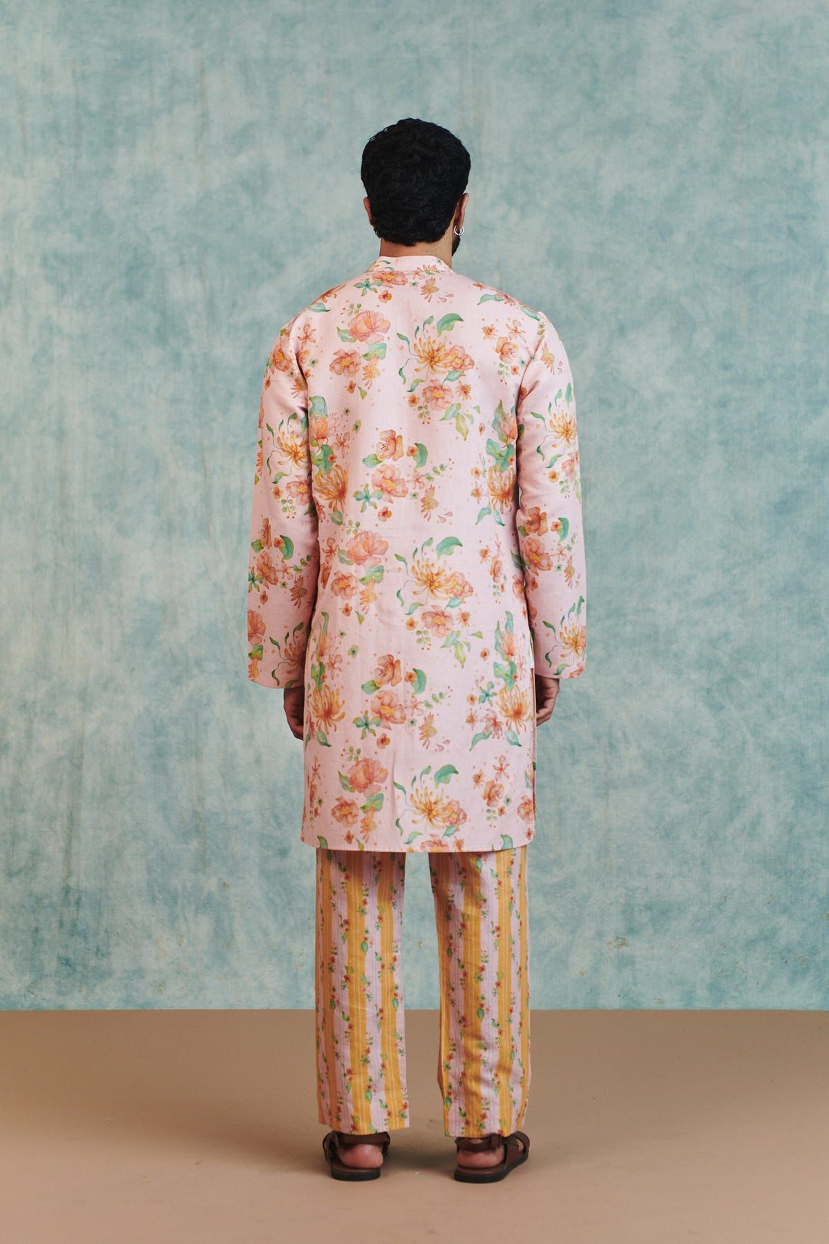 Flora Co-Linen Men's Classic Kurta Set - image 4