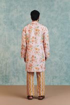 Flora Co-Linen Men's Classic Kurta Set view 4