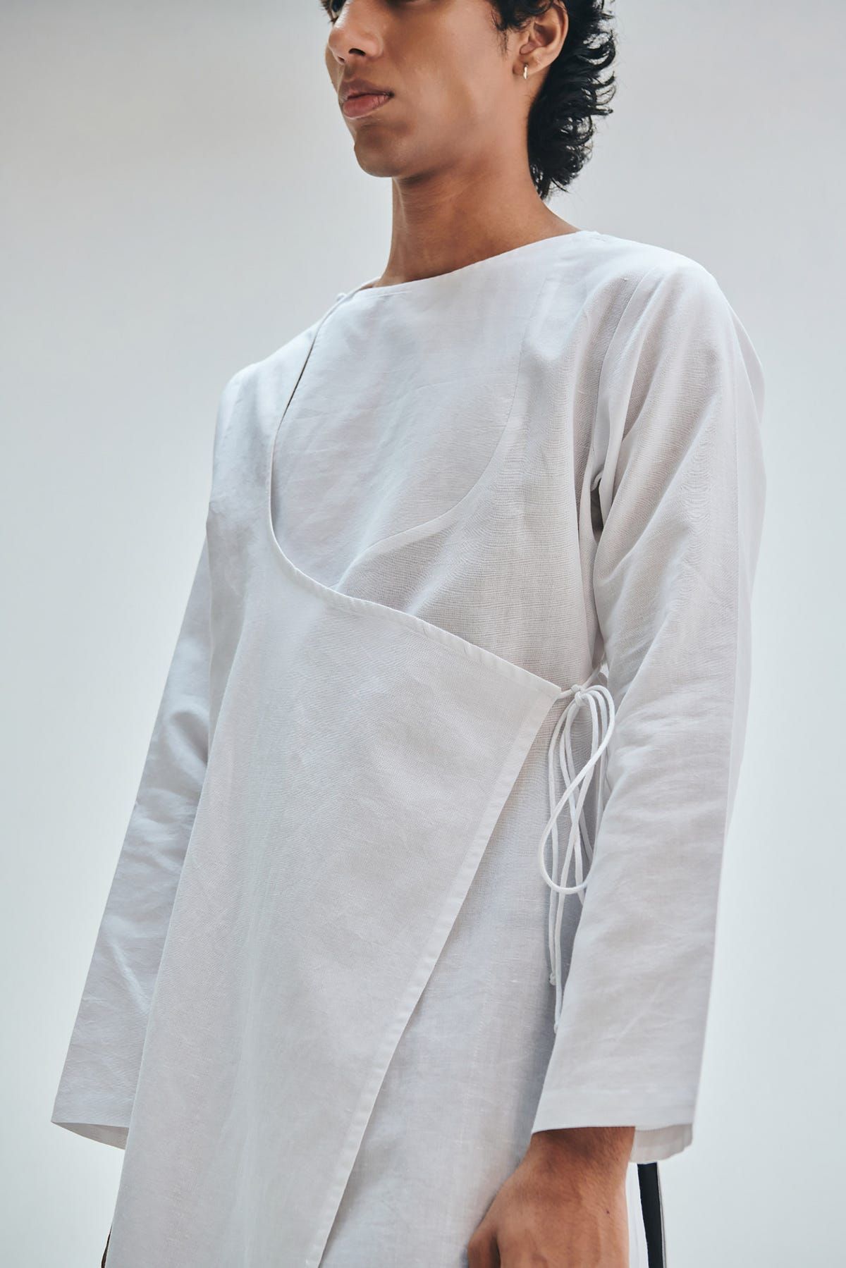 Taj Co-Linen Men's Angrakha Kurta - image 6