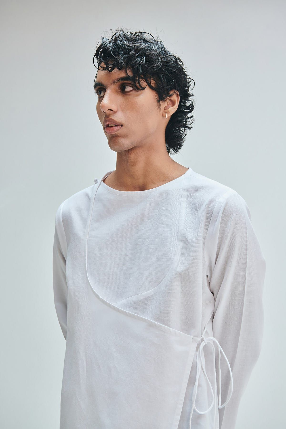 Taj Co-Linen Men's Angrakha Kurta - image 10