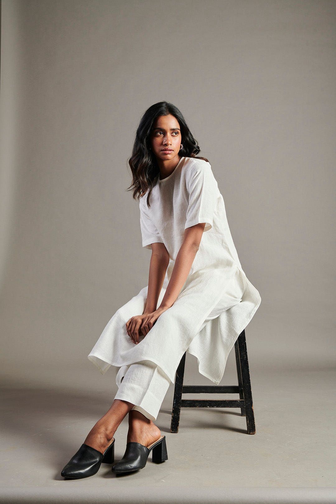 Taj Co-Linen Half Sleeves Kurta - image 6