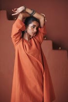 Marigold Co-Linen Salwar - Sale view 7