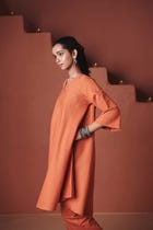 Marigold Co-Linen Salwar - Sale view 8