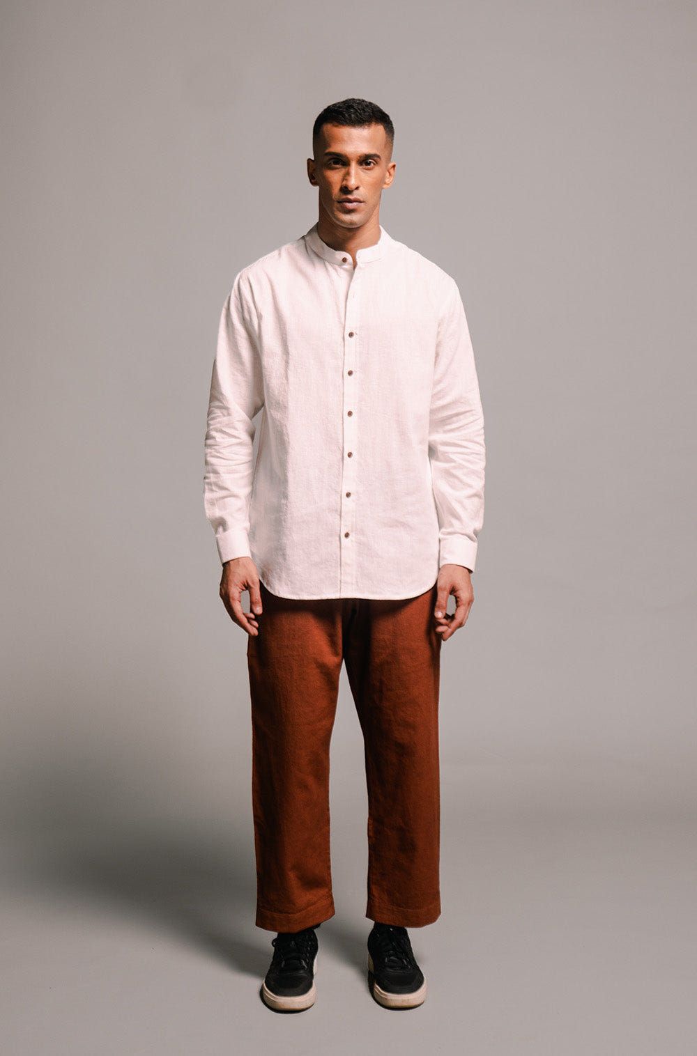 Cinnamon Linen Men's Lounge Pants - image 3