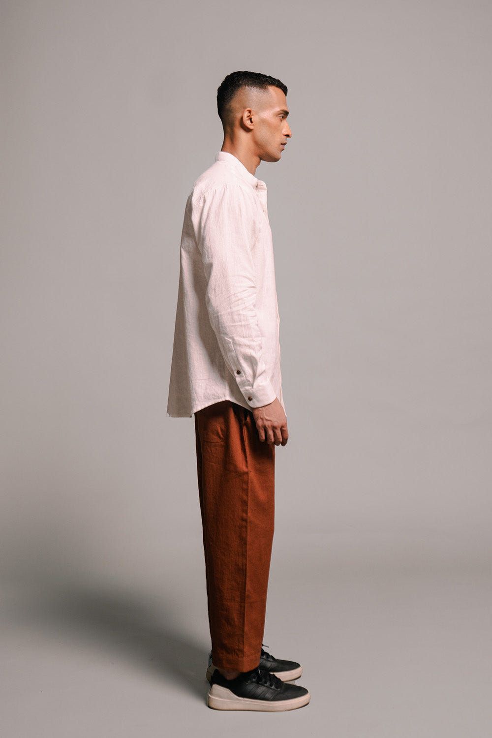 Cinnamon Linen Men's Lounge Pants - image 4