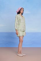Pista Linen Billow Shorts Set view 4