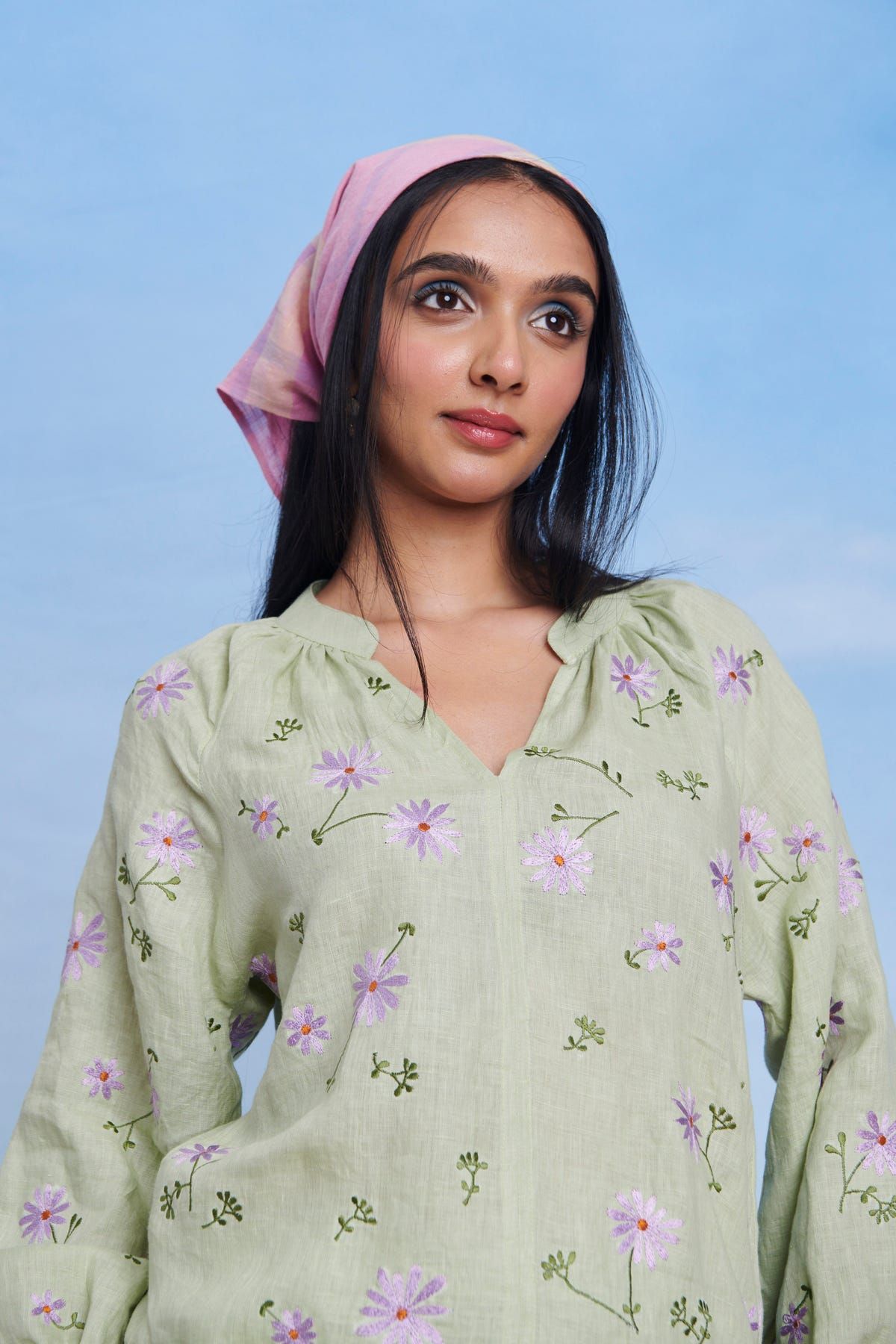 Pista Linen Billow Shorts Set - image 6