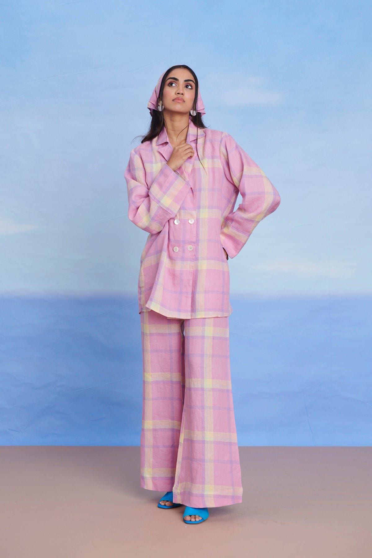 Cassata Linen Blazer Shirt - Sale - image 3