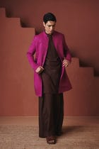 Rani Linen Men's Long Jacket view 5