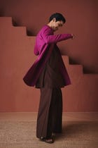 Rani Linen Men's Long Jacket view 6