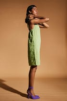 Pista Linen Slip Dress view 4