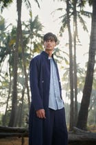 Neel Linen Men’s Summer Trench view 2