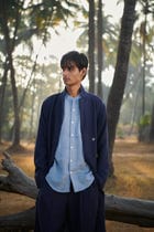 Neel Linen Men’s Summer Trench view 4