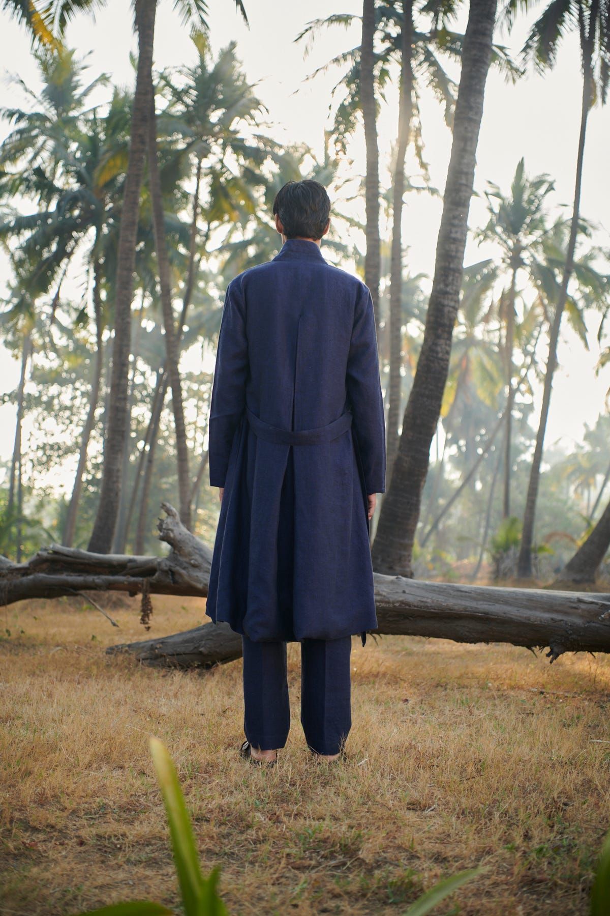 Neel Linen Men’s Summer Trench - image 7