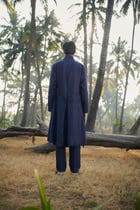 Neel Linen Men’s Summer Trench view 7