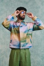Prism Co-Linen Men's Flap Jacket view 3