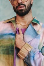 Prism Co-Linen Men's Flap Jacket view 8