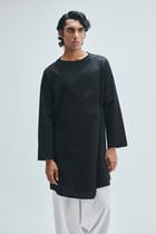 Kohl Co-Linen Men's Angrakha Kurta Set view 2