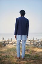 Neel Linen Men’s Bandhgala Jacket view 8