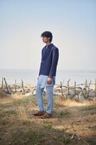 Neel Linen Men’s Bandhgala Jacket view 9