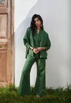 Thyme Co-Linen Dolman Shirt - Sale view 2