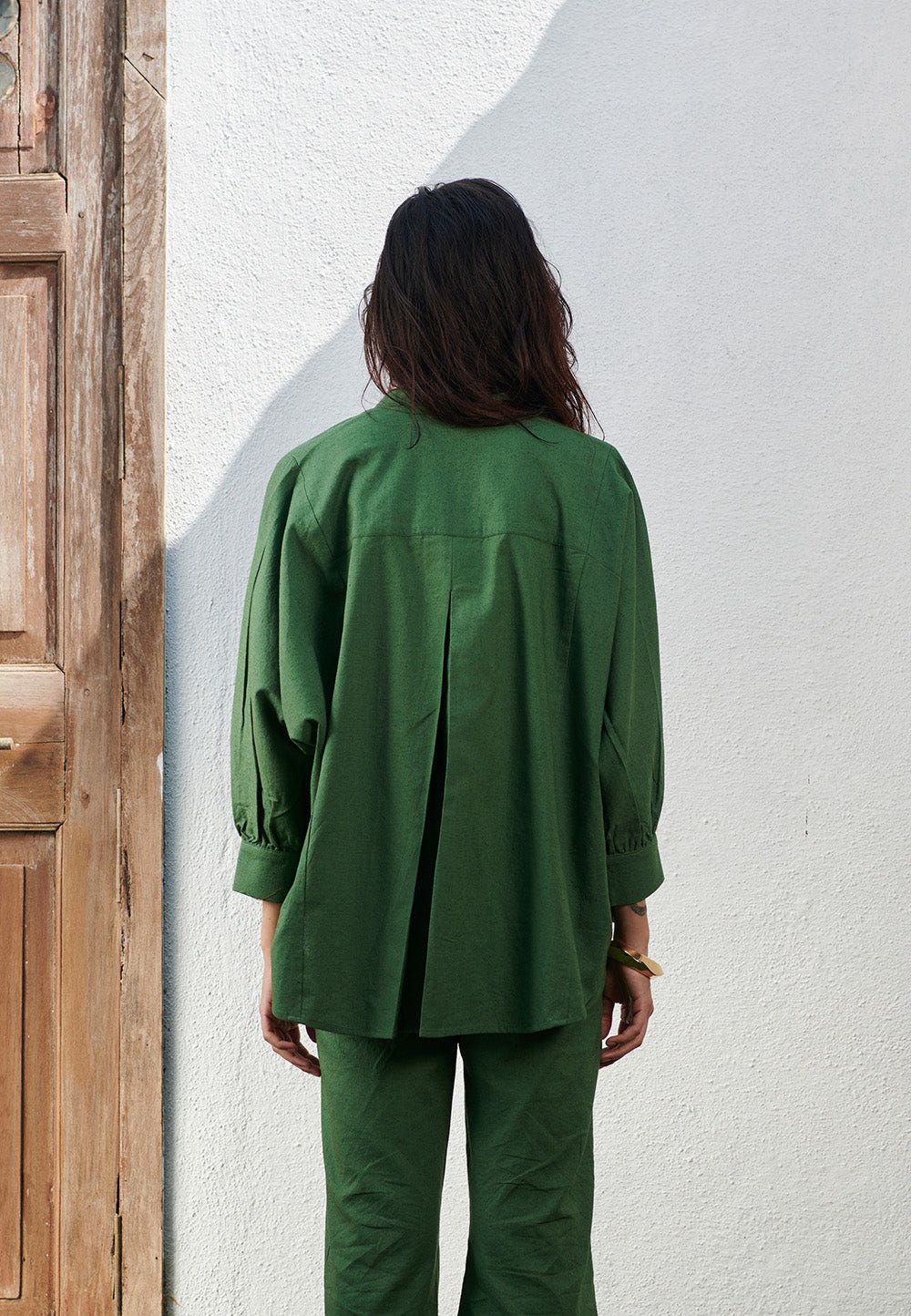 Thyme Co-Linen Dolman Shirt - Sale - image 4