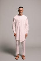 Vanilla Co-Linen Men's Pleated Pyjama Pants view 1