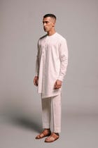 Vanilla Co-Linen Men's Pleated Pyjama Pants view 2