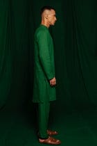 Panna Linen Men's Classic Kurta view 4