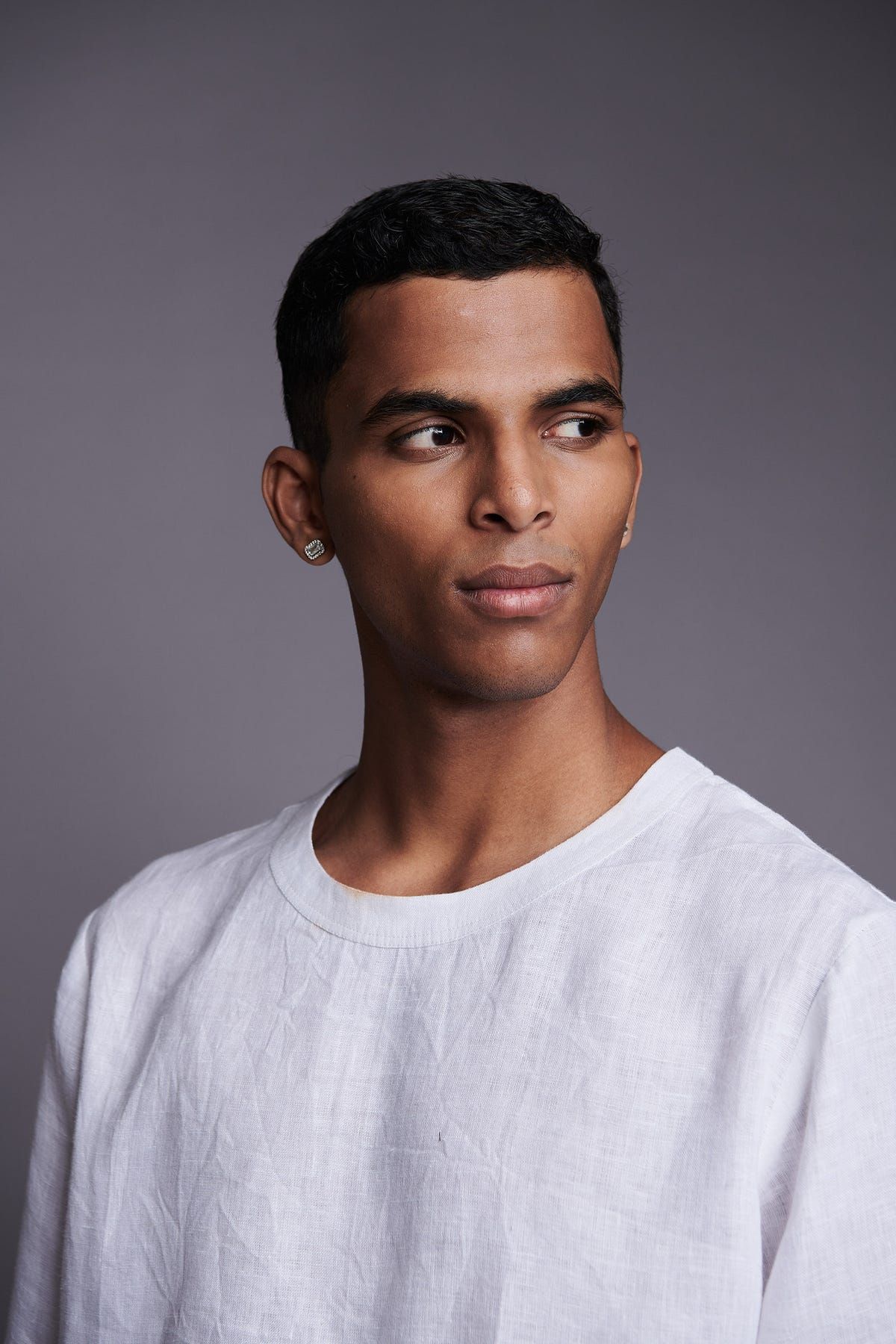 Taj Co-Linen Men's Woven T-shirt - image 4
