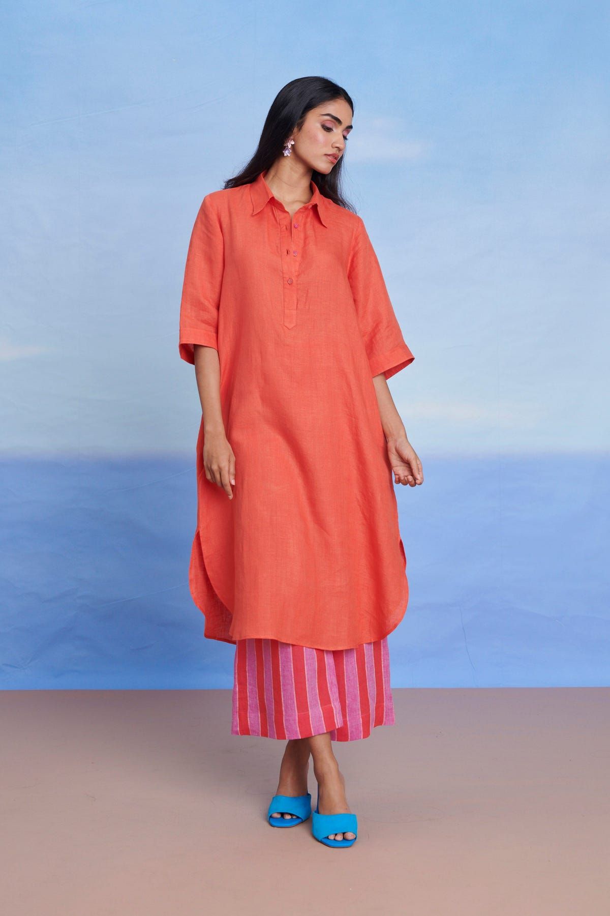 Amalfi Linen Palazzo Pants - Sale - image 2