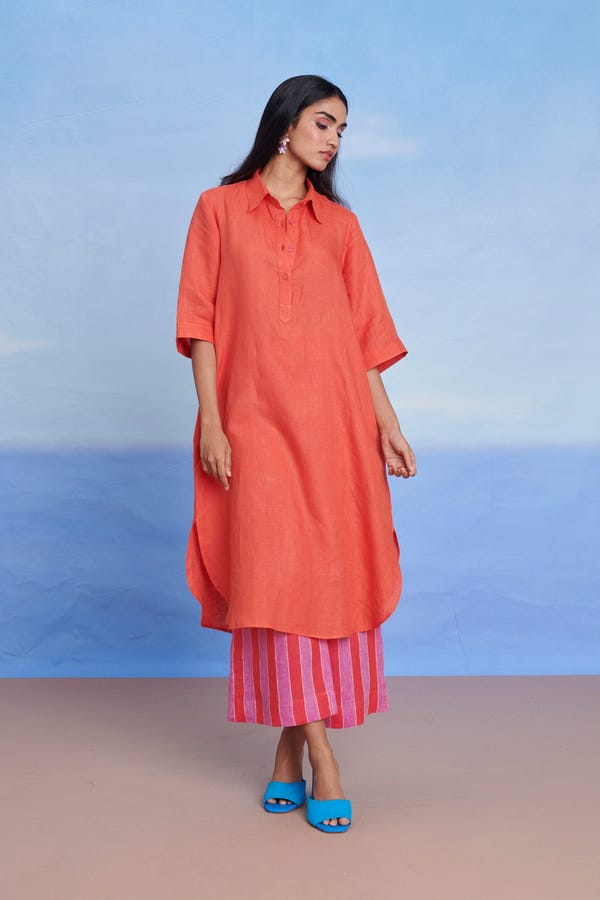 Saphed — Amalfi Linen Palazzo Pants - Sale