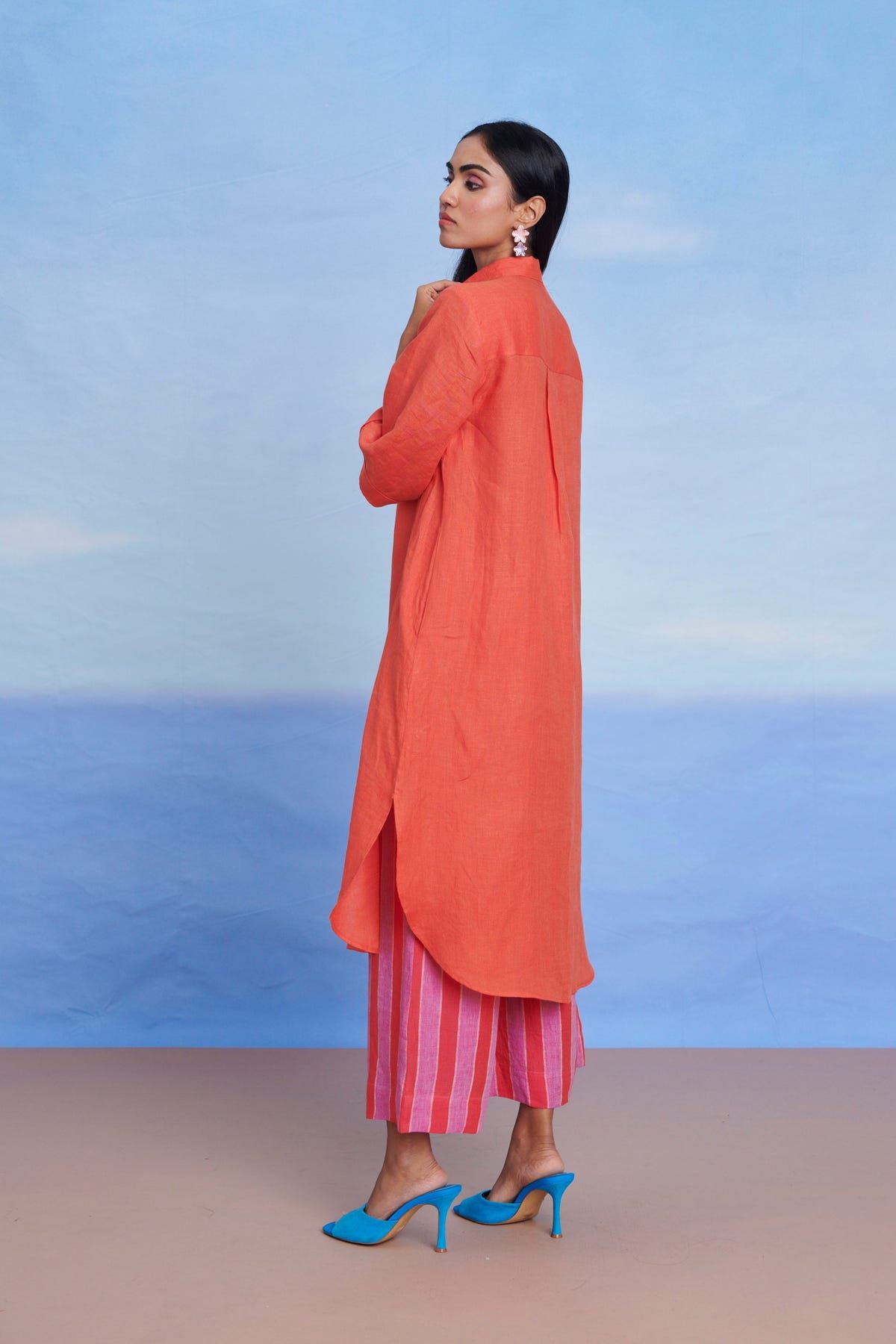 Amalfi Linen Palazzo Pants - Sale - image 3