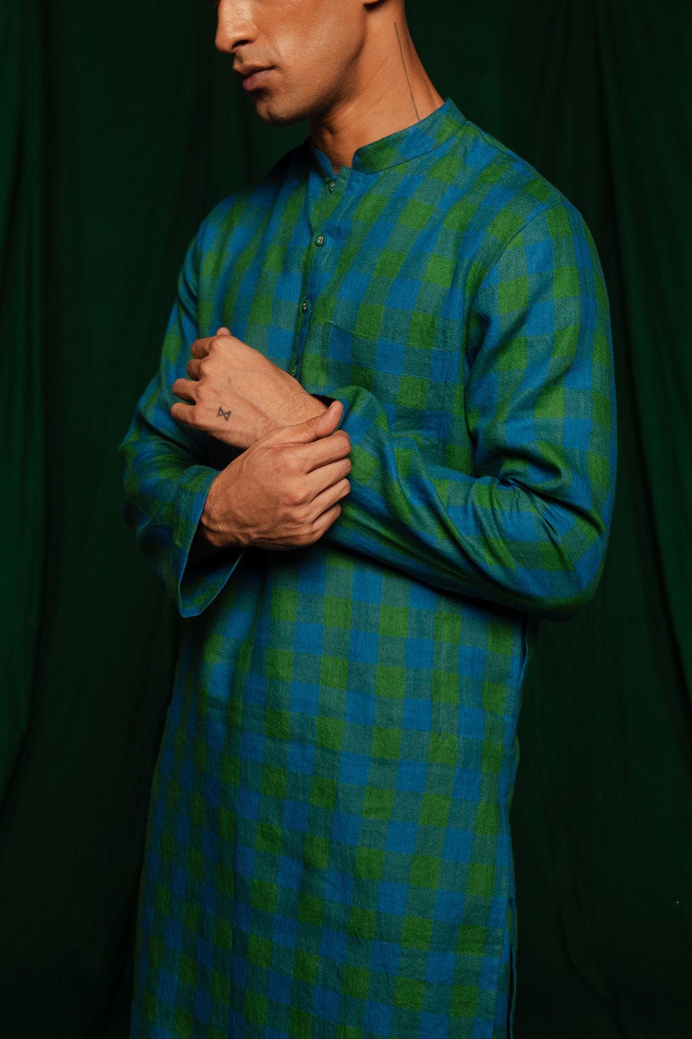 Forest Linen Men's Kurta On Sale - Sale - image 4
