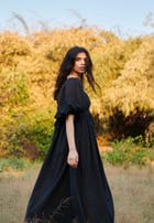 Kohl Co-Linen Front Twist Dress view 1
