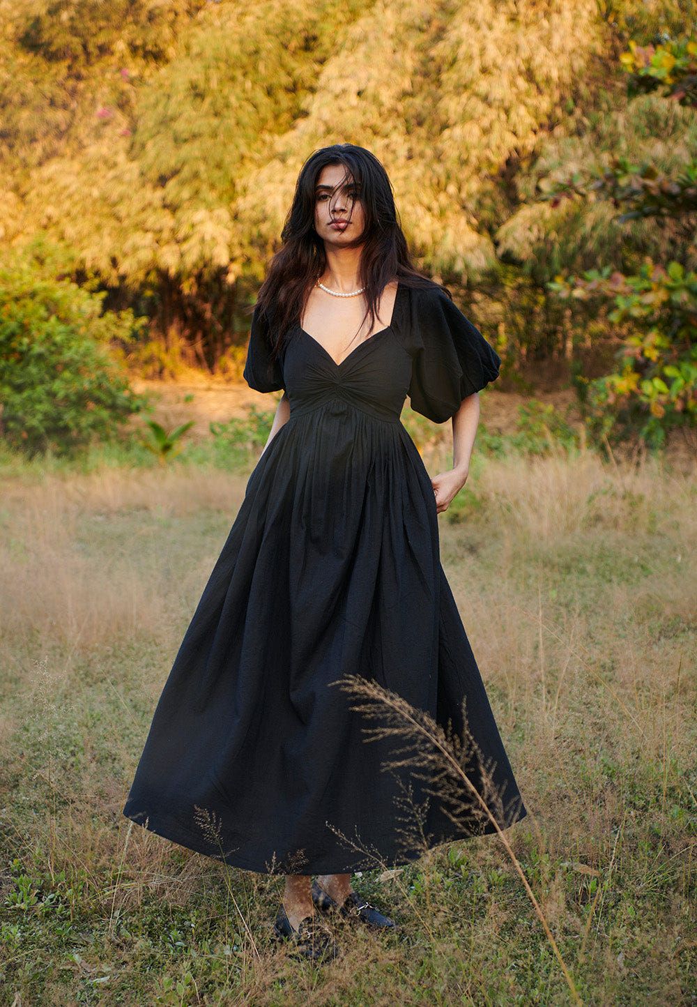 Kohl Co-Linen Front Twist Dress - image 3