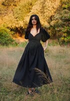 Kohl Co-Linen Front Twist Dress view 3