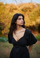 Kohl Co-Linen Front Twist Dress view 4
