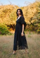 Kohl Co-Linen Front Twist Dress view 5