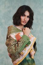 Blot Co-linen Kantha Bolero Jacket view 13