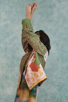 Blot Co-linen Kantha Bolero Jacket view 8